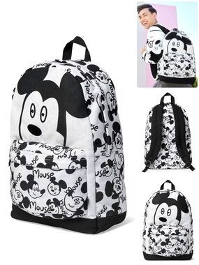 Disney Mickey Classic Vintage Style Authentic Backpack Padded Adjustable Straps